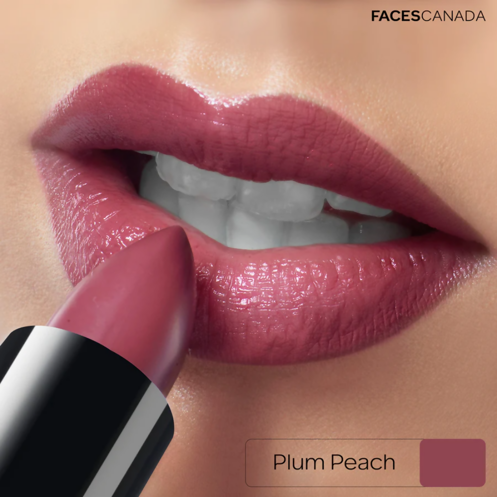 Faces Canada Creme Finish Lipstick - Plum Peach 06 - Distacart