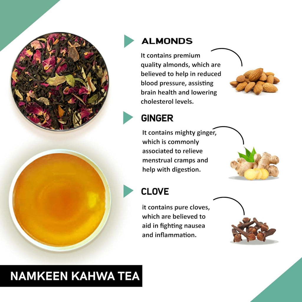 Teacurry Namkeen Kahwa Himalayan Pink Salt Tea Bags - Distacart