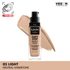 NYX Professional Makeup Can't Stop Won't Stop Full Coverage Foundation - Light