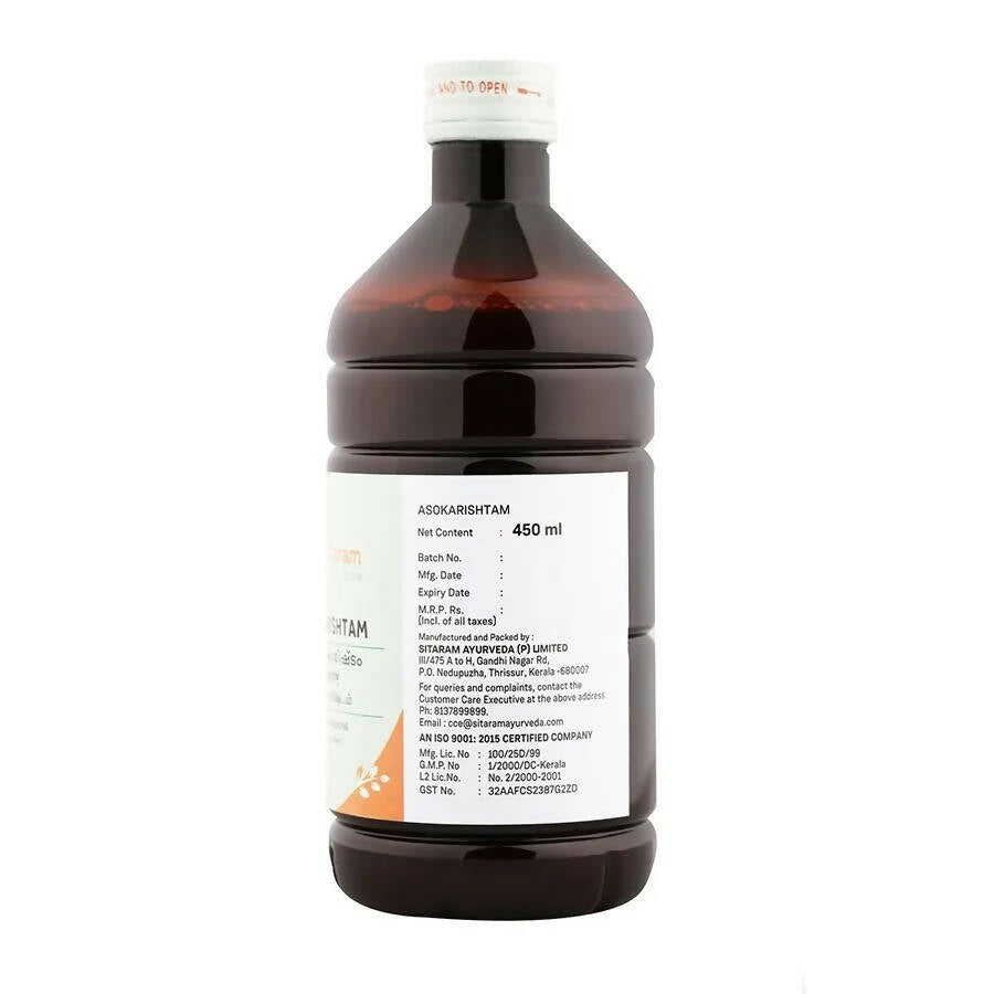 Sitaram Ayurveda Asokarishtam - Distacart