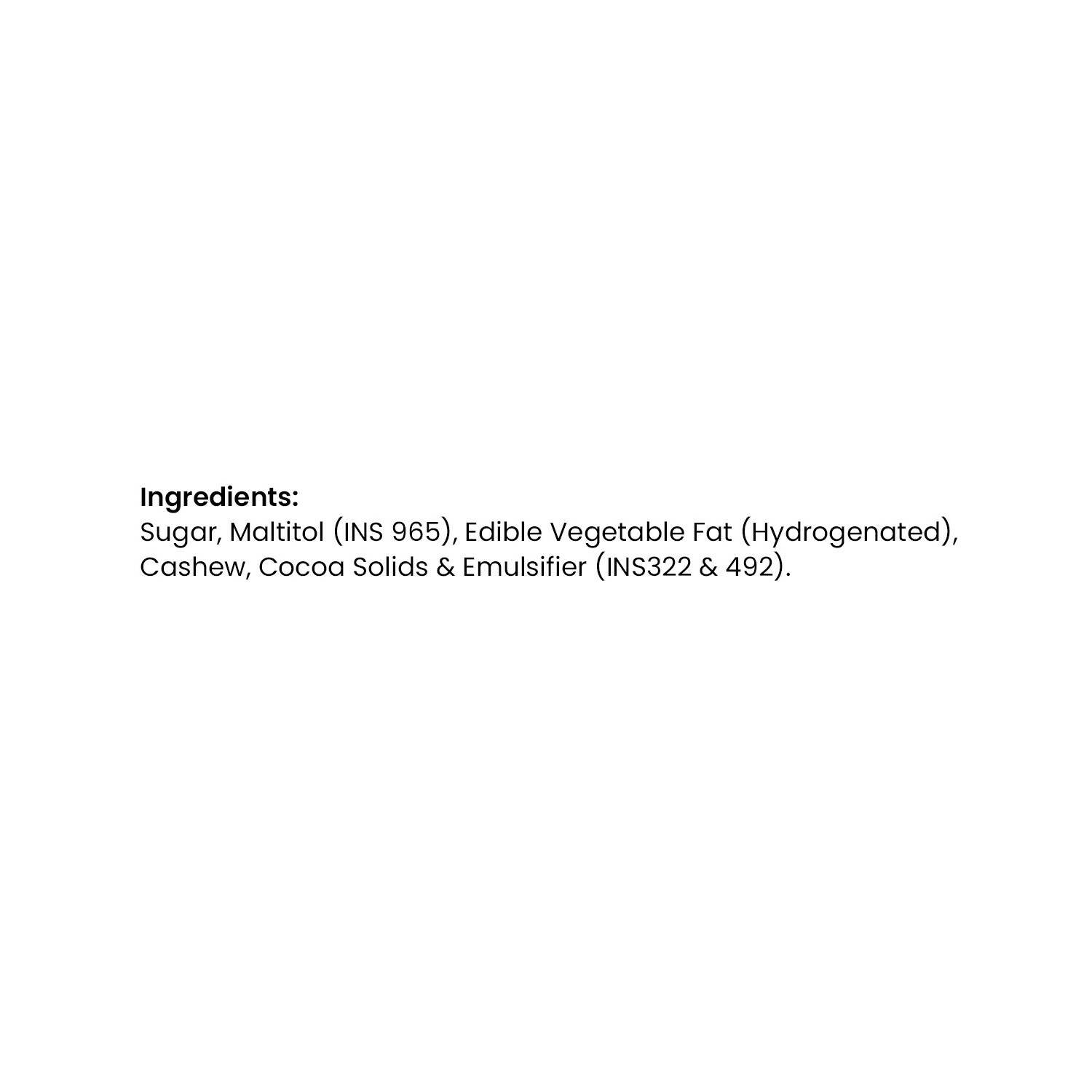 Dibha Ruchoks - Dark Cashew Draggies Chocolate Coated