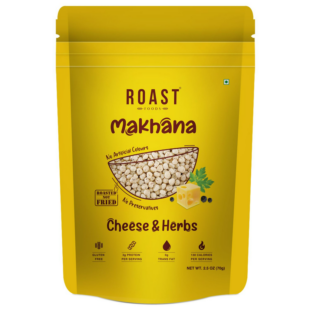 Roast Foods Makhana Cheese and Herbs - Distacart