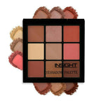 Insight Cosmetics 9 Color Eyeshadow Pallate - Brown