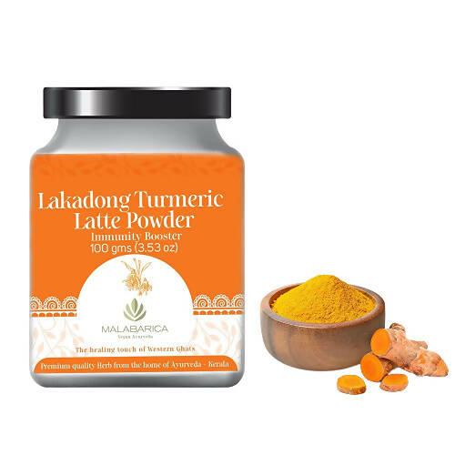 Malabarica Lakadong Turmeric Latte Powder - Distacart