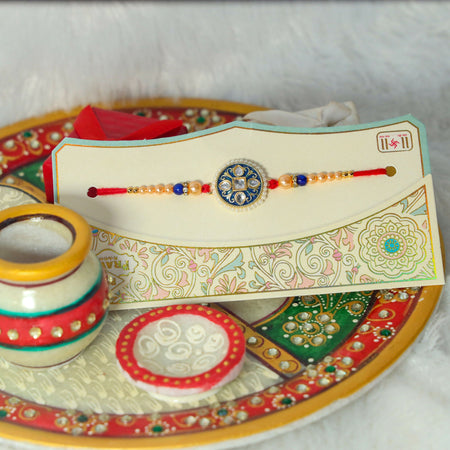 Indianvibez Meenakari With Kundan Work With Designer Rakhi
