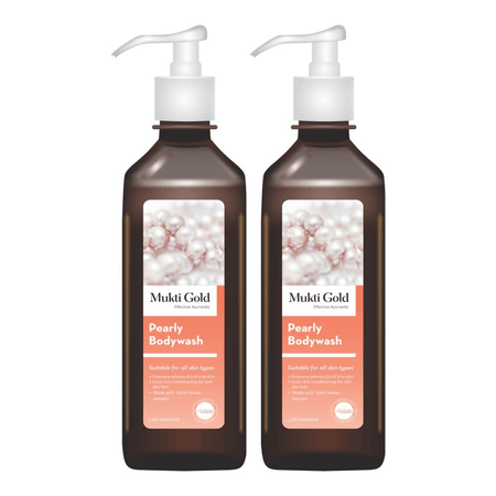 Axiom Mukti Gold Pearly Body Wash