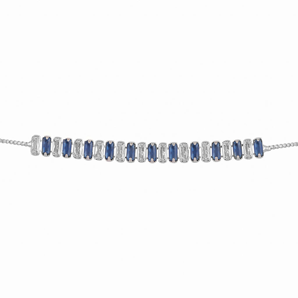 Nuyug Blue Emerald Radiance Anti Tarnish Bracelet - Distacart