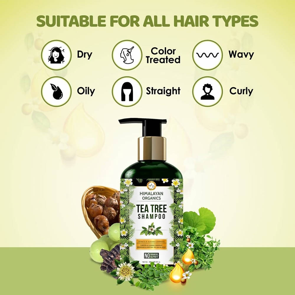Himalayan Organics Tea Tree Shampoo