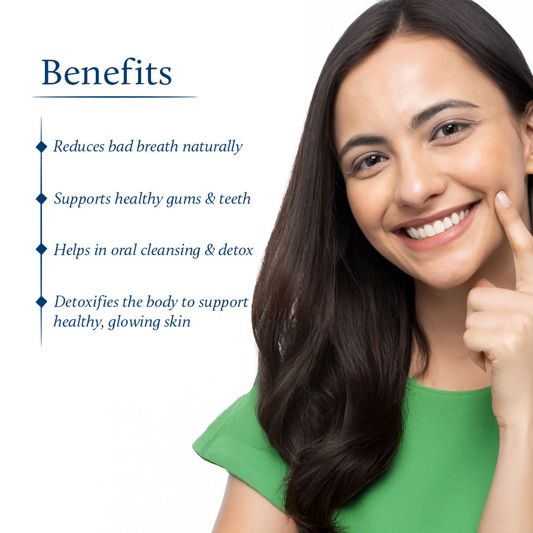 Blue Nectar Cardamom Mint Oil Pulling For Mouth