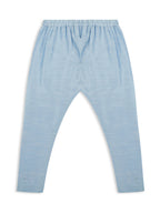 Joban Fashion Kids Island stylish Tikli work Nehru Jacket Full Sleeves Kurta, Pyjama Set - Sky Blue - Distacart