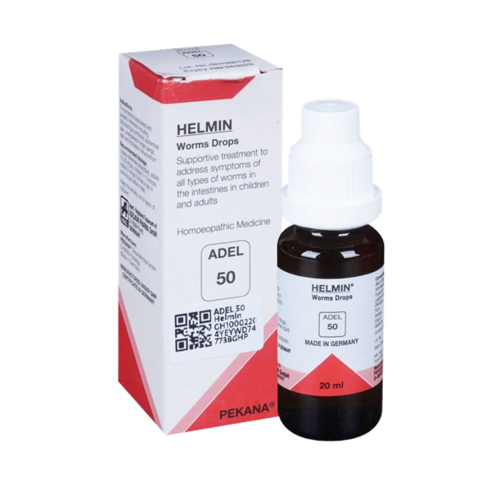 Adel Homeopathy 50 Helmin Worms Drop