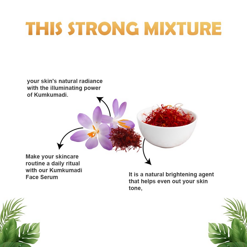 Veda Harvest Kumkumadi Oil For Glowing Skin