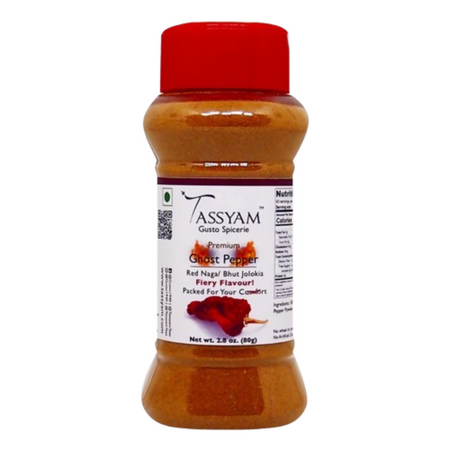 Tassyam Organics Premium Bhut Jolokia Powder