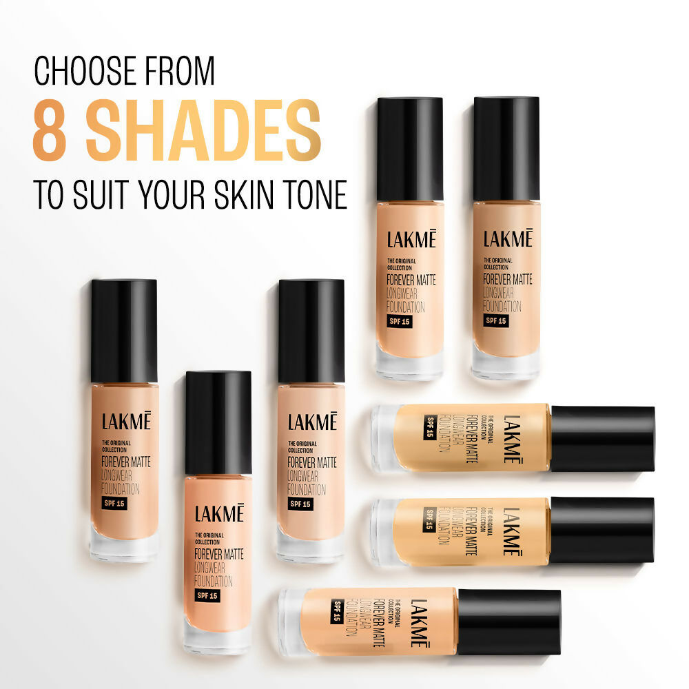 Lakme Forever Matte Longwear Foundation - Natural Marble