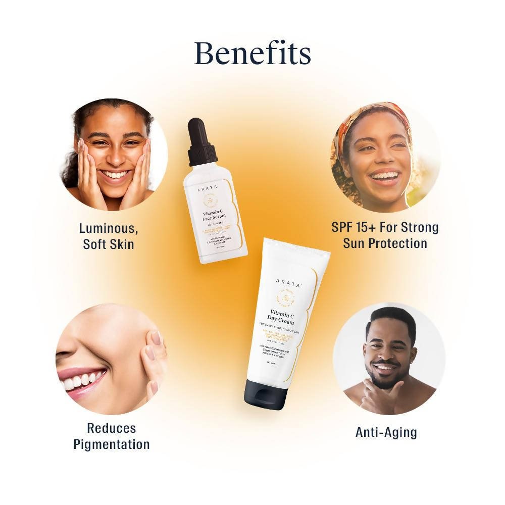 Arata Vitamin C Luminous Skin Combo