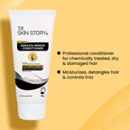 The Skin Story Sulphate Free Keratin Conditioner For Coloured Dry Frizzy Damaged Hair With Vitamin E