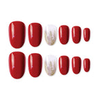 shills professional reusable press on nails oval spn700