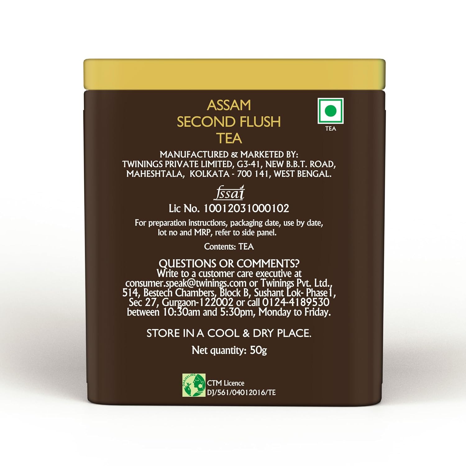 Twinings Assam Second Flush Tea Assam - Distacart