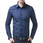 Men's Cotton Solid Full Sleeve Shirts - Distacart