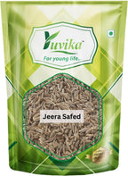 Yuvika Jeera Safed - Cuminum Cyminum - White Cumin Seeds - Distacart