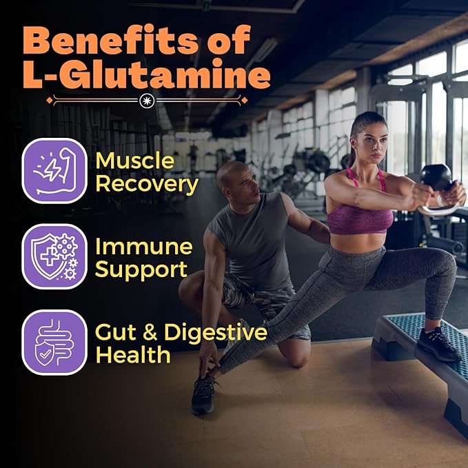 BOOSTIQ L-Glutamine Powder - Unflavoured