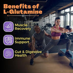 BOOSTIQ L-Glutamine Powder - Unflavoured