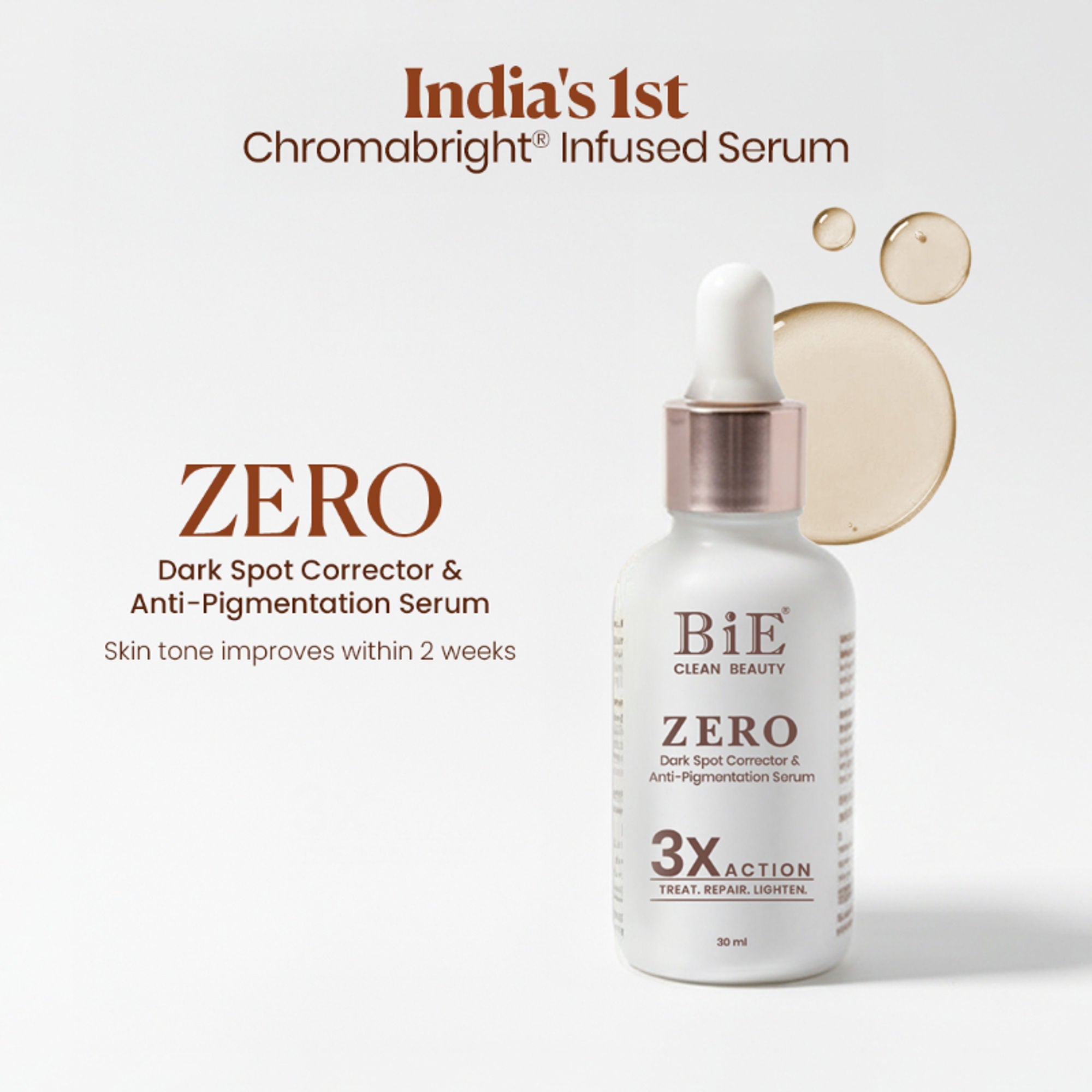 BiE - Beauty In Everything Zero Dark Spot Corrector & Anti-Pigmentation Serum - Distacart