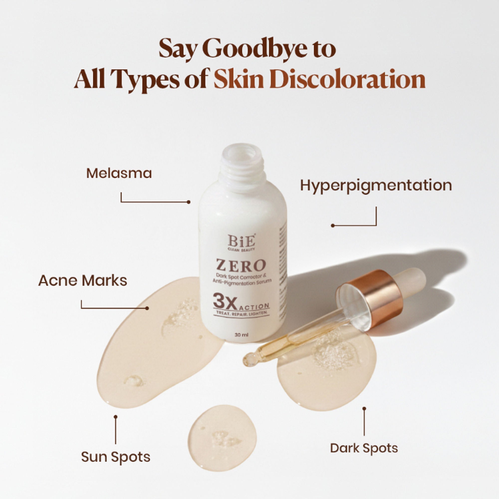 BiE - Beauty In Everything Zero Dark Spot Corrector & Anti-Pigmentation Serum - Distacart