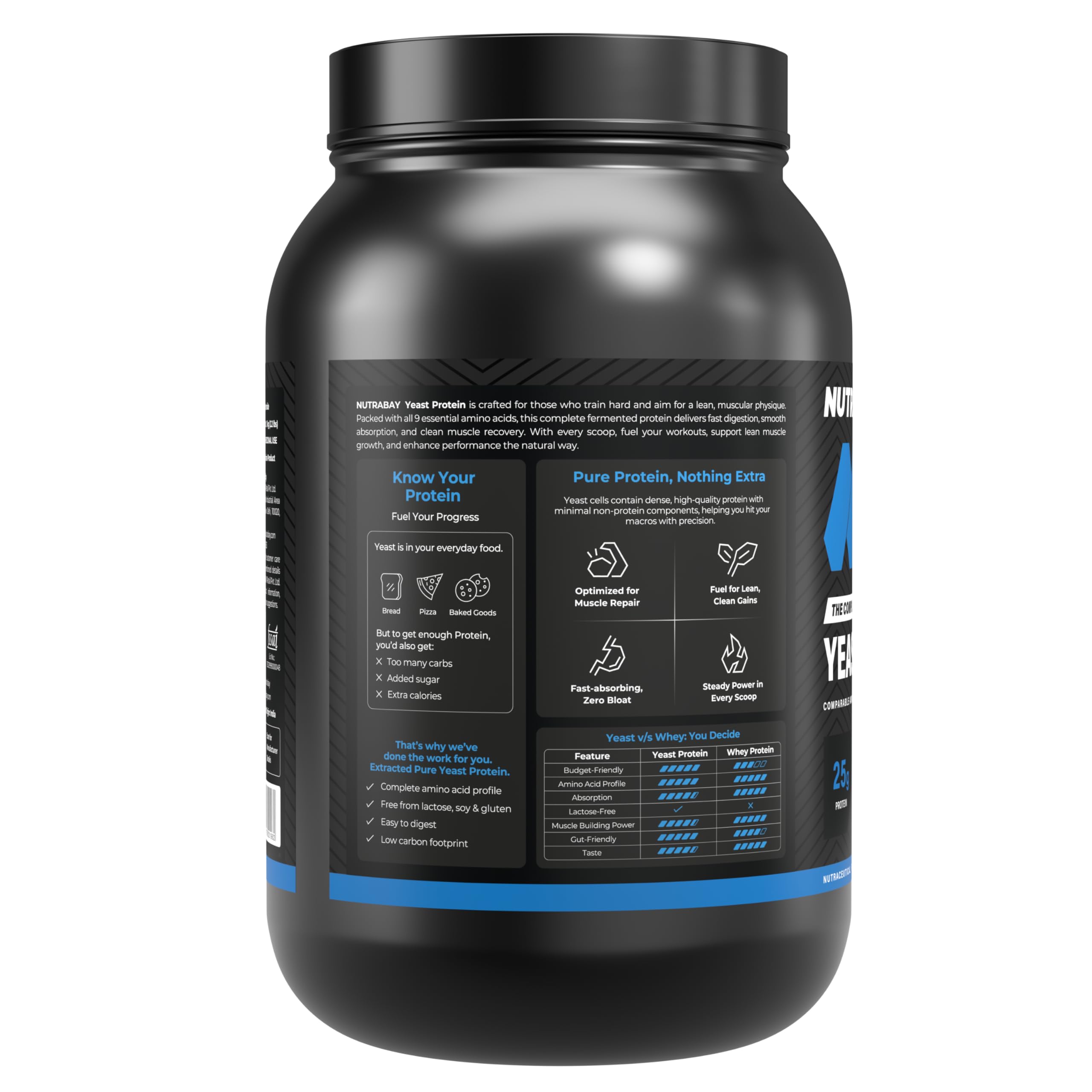 Nutrabay Yeast Protein Powder