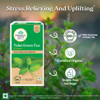 Organic India Tulsi Green Tea Classic 25 Tea bags - Distacart