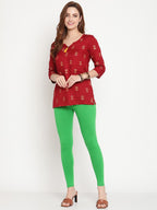 TAG 7 Women Pack of 2 Solid Leggings