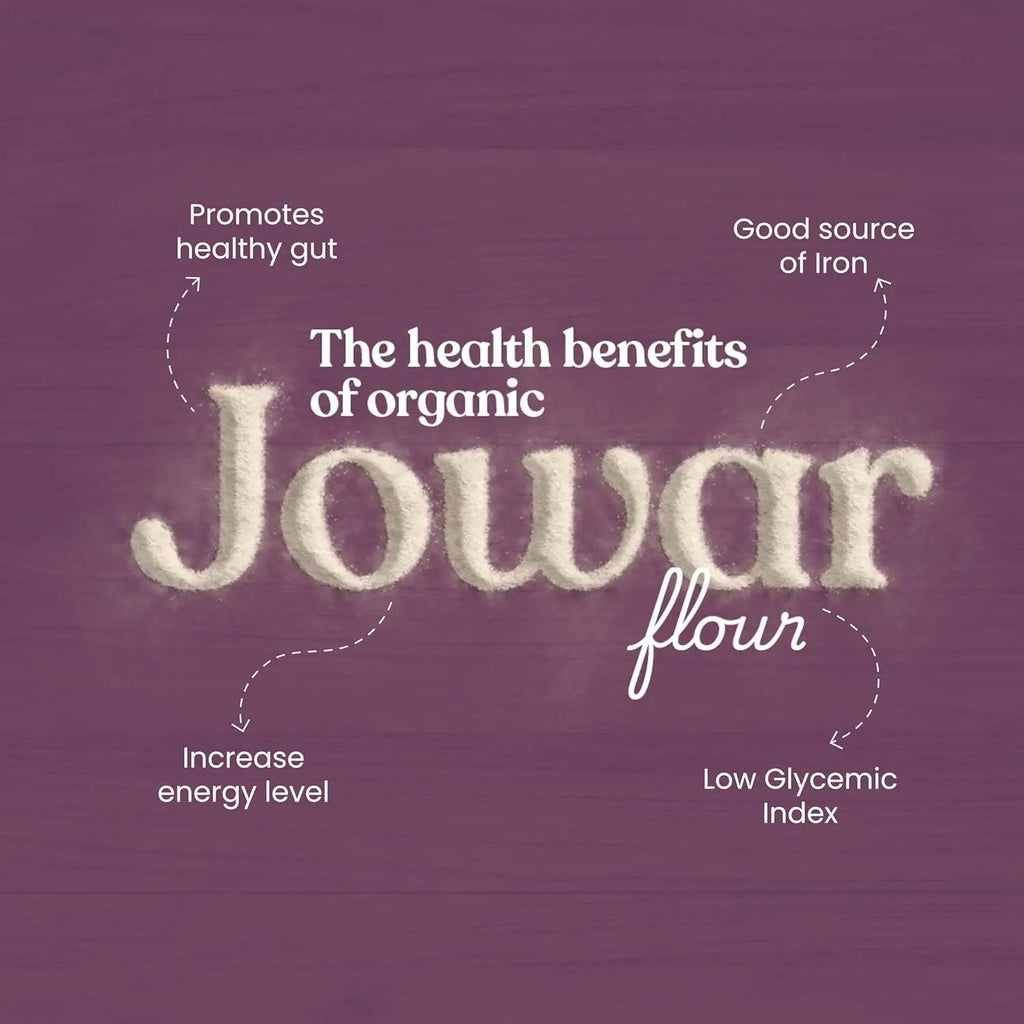 Bharat Vedica Organic Sorghum Flour - Organic Jowar ka Atta - Distacart