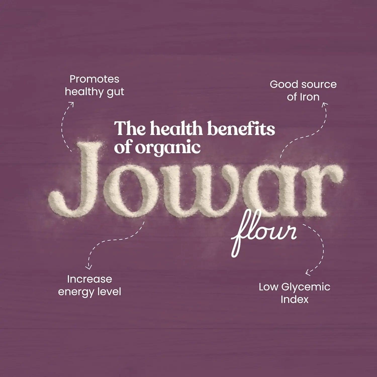 Bharat Vedica Organic Sorghum Flour - Organic Jowar ka Atta - Distacart