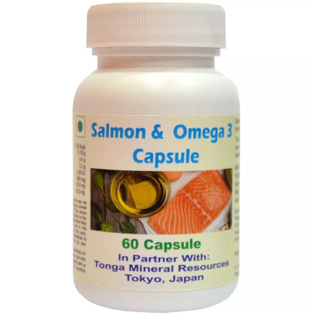 Tonga Herbs Salmon & Omega 3 Capsules