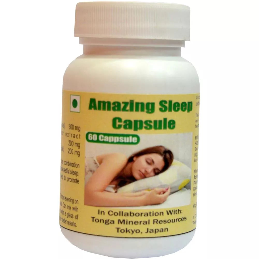 Tonga Herbs Amazing Sleep Capsules