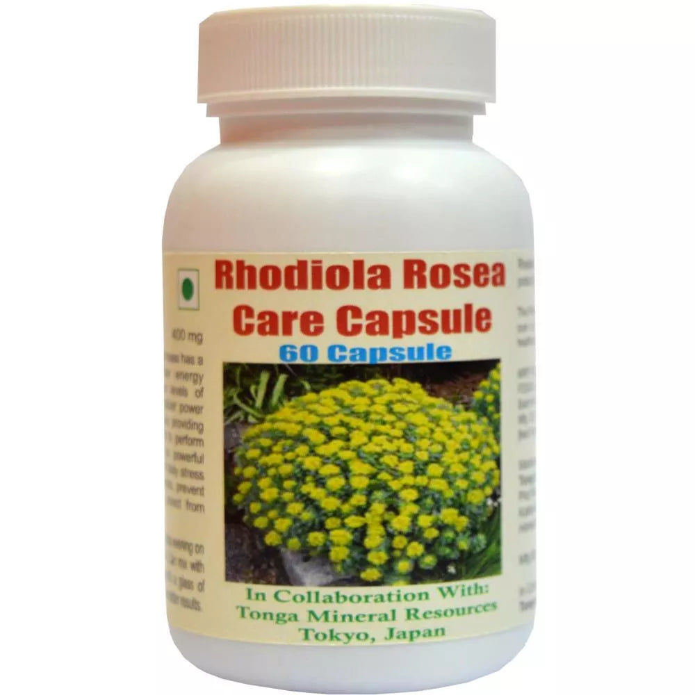 Tonga Herbs Rhodiola Rosea Care Capsules
