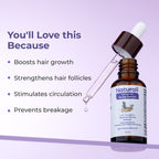 Naturali Anti-Hairfall Scalp Serum with Rosemary, Ginseng & Redensyl