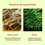 Naturali Acne & Oil Control Gel Moisturiser With Superfoods Willow Bark & Neem