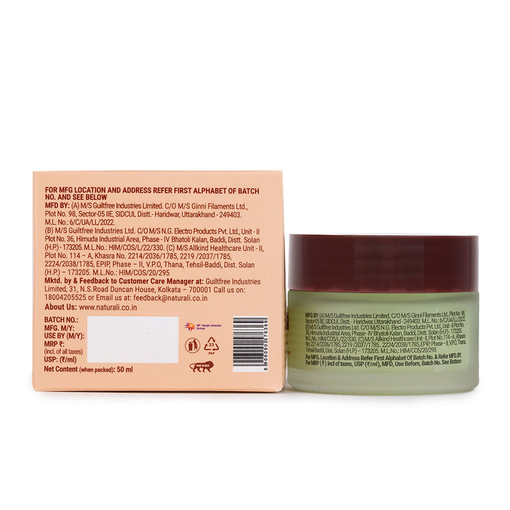 Naturali Acne & Oil Control Gel Moisturiser With Superfoods Willow Bark & Neem