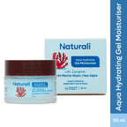 Naturali Aqua Hydrating Gel Moisturiser with Superfoods Earth Marine Water & Sea Algae