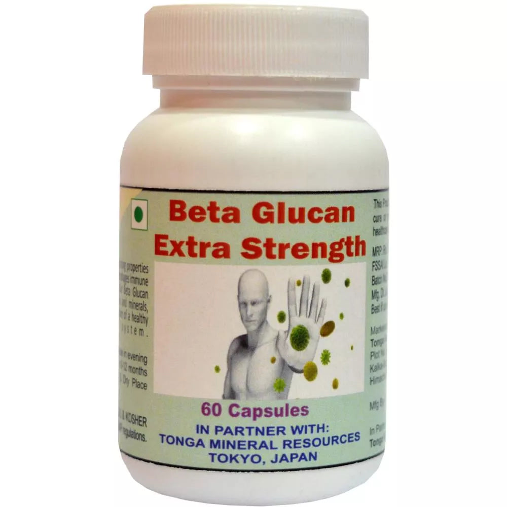 Tonga Herbs Beta Glucan Strength Capsules