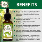Luxura Sciences Organic Amla Oil for Hair Growth