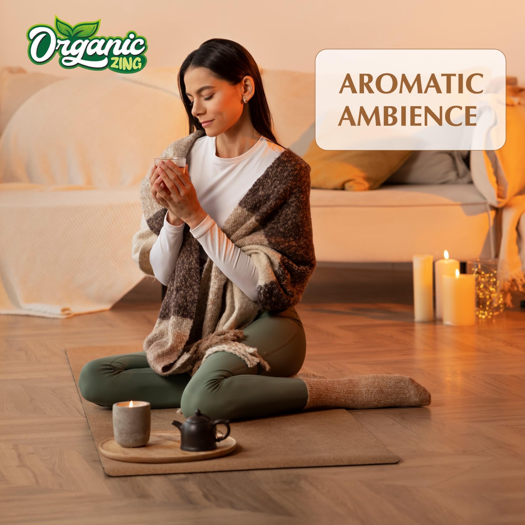 Organic Zing Cinnamon Aroma & Diffuser Oil for DIY Candle & Soap Making