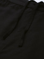 Juniper Women Black Rayon Flex Solid Slim Fit Pant/Slim Pant - Distacart