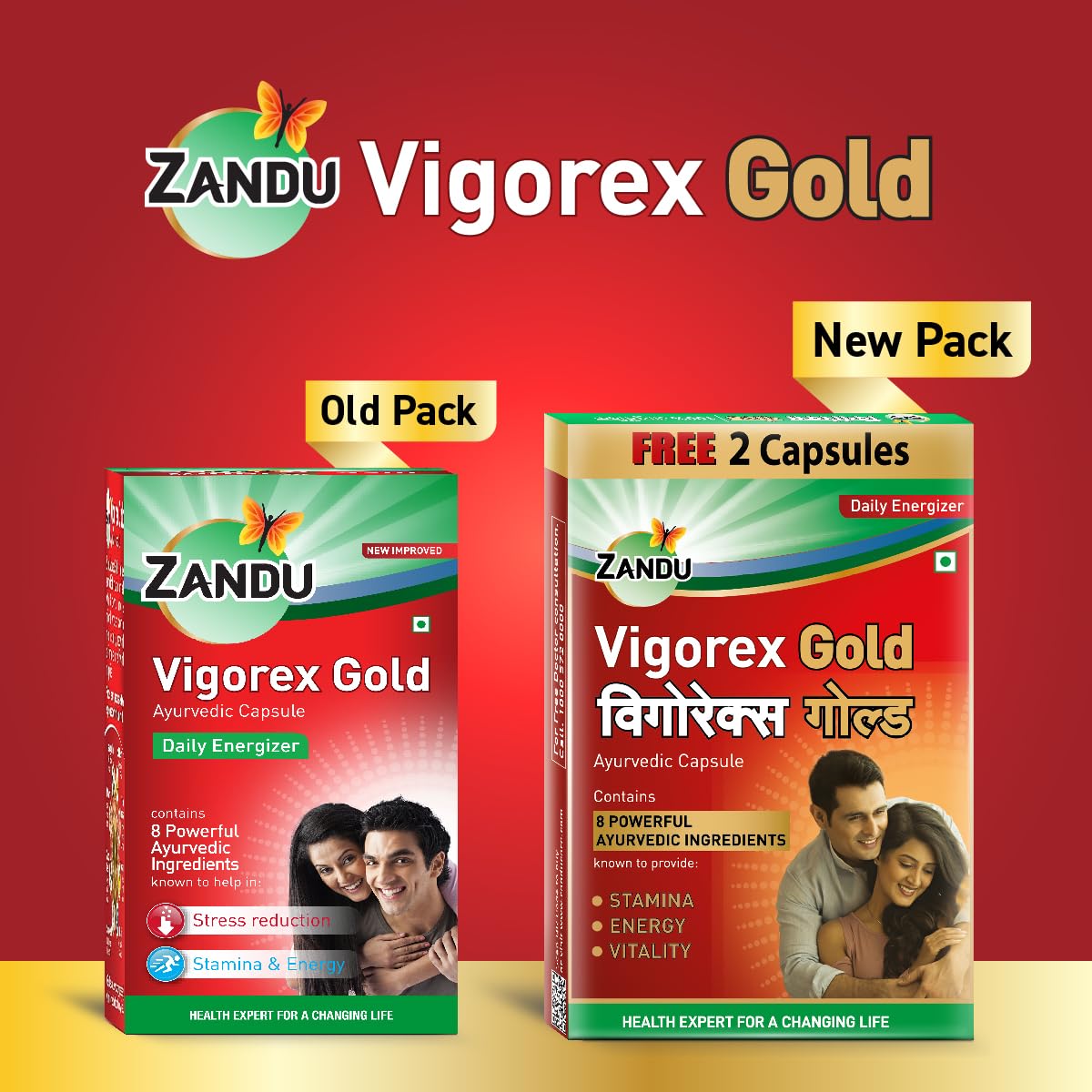 Zandu Vigorex Gold Daily Energizer - Distacart
