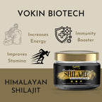 Vokin Biotech SJ Resin 20g Helps in Boosts Stamina and Energy | Immunity Booster