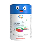 Little Joys DHA Brain Health Gummies for Kids (2-6 yrs)-No Added Sugar|Strawberry Flavor - Distacart
