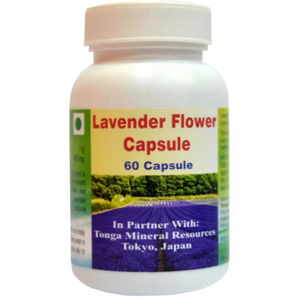 Tonga Herbs Lavender Flower Capsules