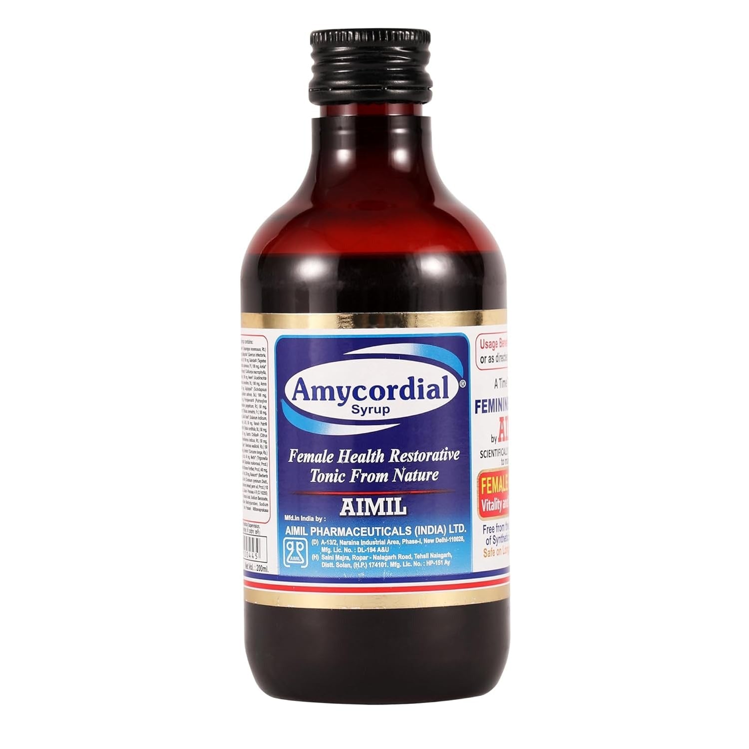 Aimil Ayurvedic Amycordial Syrup - Distacart