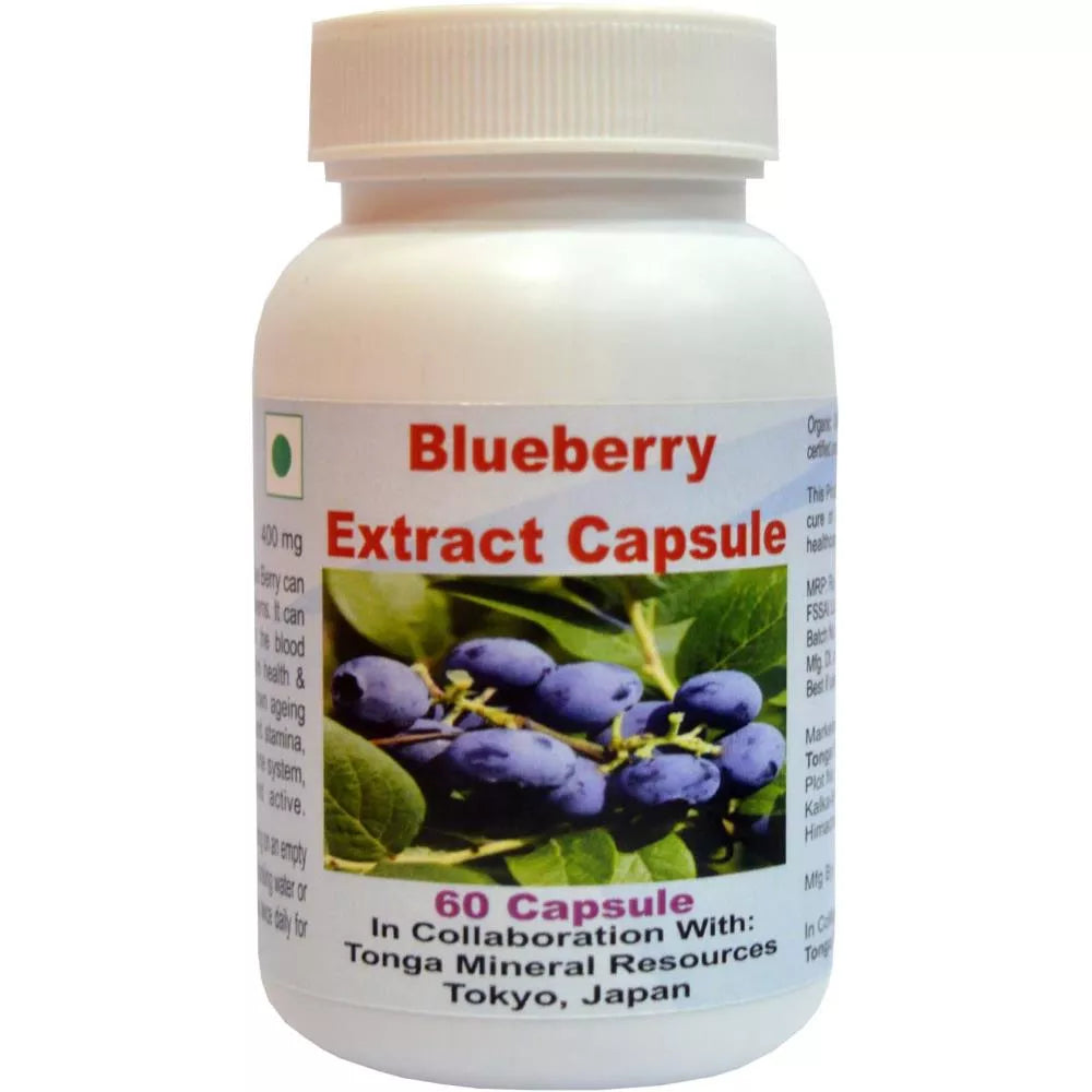 Tonga Herbs Blueberry Extract Capsule
